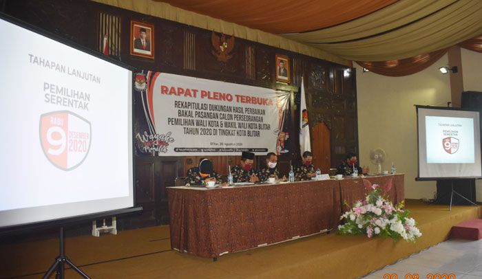 Gugur, Tak Bisa Penuhi 11.355 Dukungan, 2 Bapaslon Perseorangan Pilwali Blitar Salahkan Pandemi 