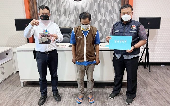 Edarkan Sabu, Tukang Bengkel Bubut di Tambaksari Surabaya Digelandang Polisi