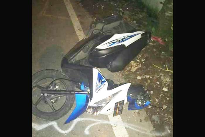 ​Beat Tabrak Buk di Jalan Hamid Rusdi Kota Malang, Dua ABG Tewas, Satu Kritis