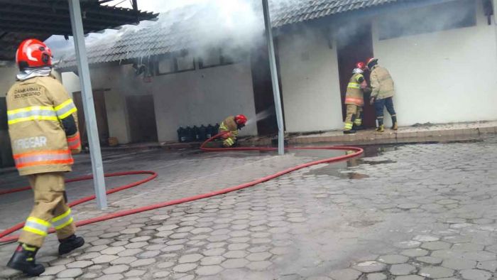 Gudang Bank BTPN Bojonegoro Terbakar, Kerugian Capai Rp60 Juta