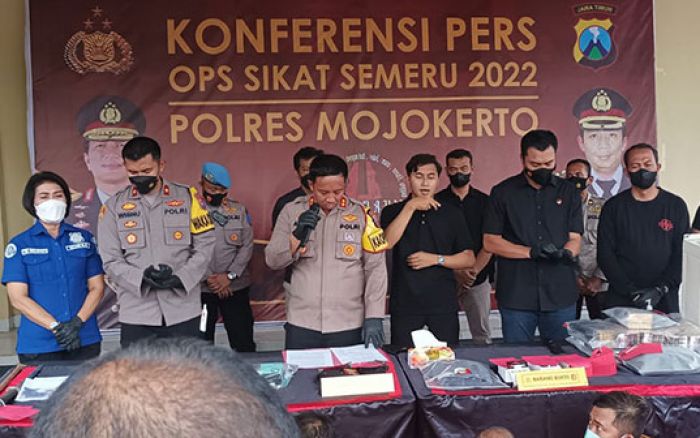 Operasi Sikat Semeru 2022, Polres Mojokerto Tangkap 30 Tersangka