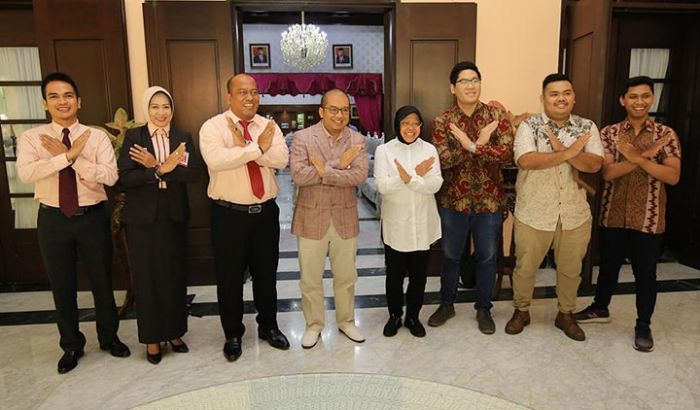 Kembangkan Toko Kelontong Berbasis Digital, Pemkot Surabaya Audiensi dengan Bank Jatim