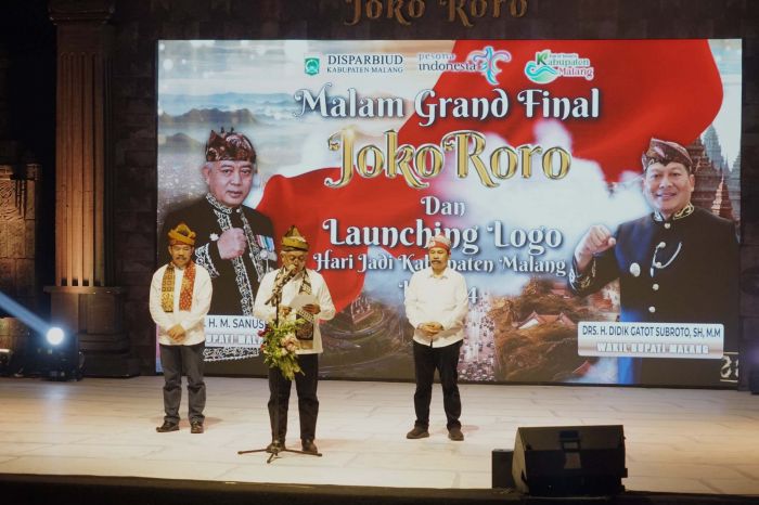 Di Grand Final Pemilihan Duta Wisata, Pemkab Malang Luncurkan Logo Hari Jadi ke-1264