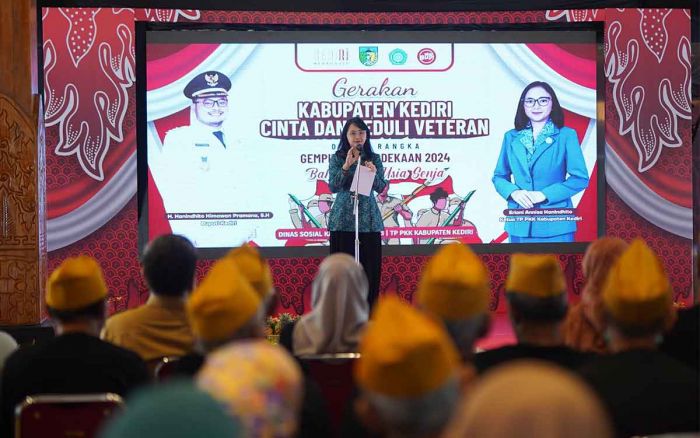 Ketua TP PKK Kabupaten Kediri Inisiasi Beri Layanan Kesehatan untuk Veteran