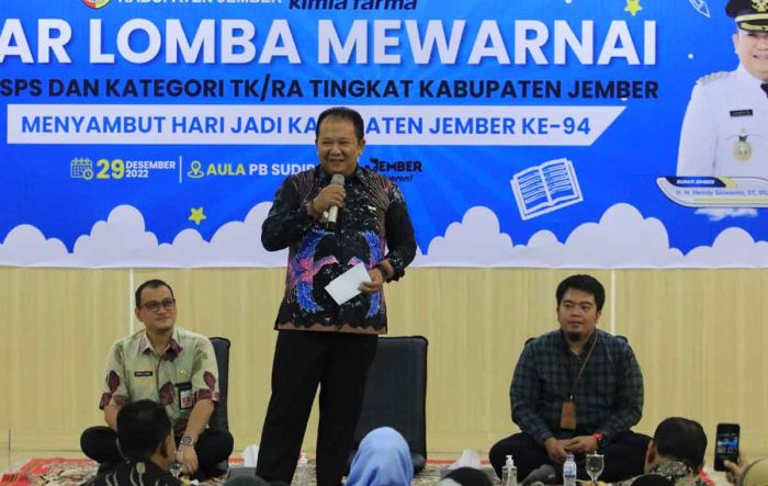 Gandeng Kimia Farma, Pemkab Jember Gelar Lomba Mewarnai