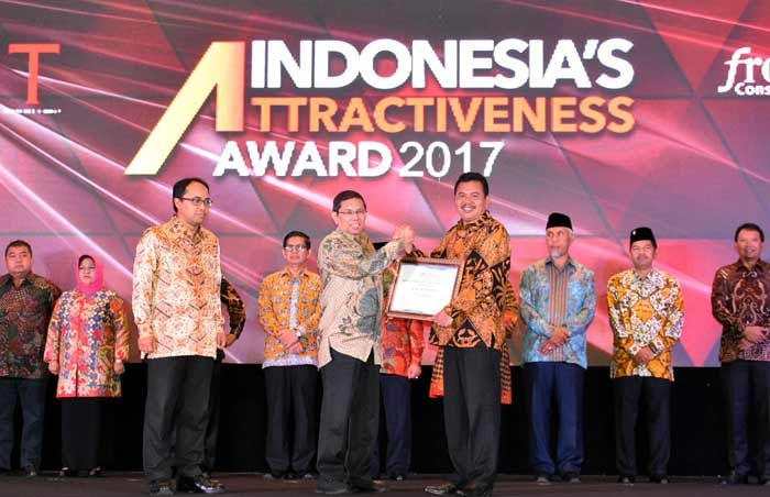 Indonesia Attractiveness Award 2017, Mojokerto Kabupaten Terbaik dan Kabupaten Terbaik - Investasi