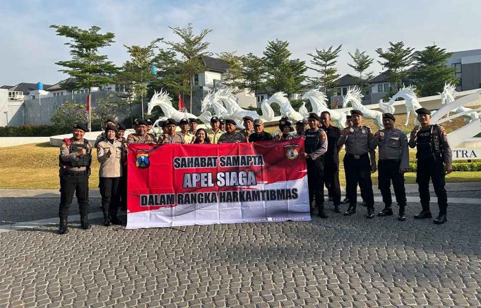 Jaga Kamtibmas, Sahabat Samapta Polresta Sidoarjo Kolaborasi Keamanan Perumahan