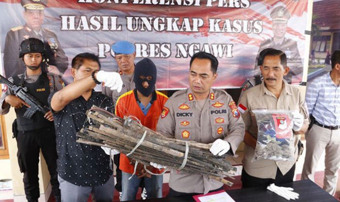 Pemasang Jebakan Tikus Listrik Hingga Merenggut Korban Jiwa di Ngawi Ditahan Polisi