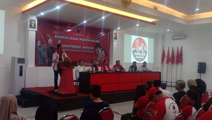 DPC PDIP Kabupaten Malang Targetkan 75 Persen Pemenangan Ganjar-Mahfud
