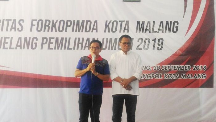 Songsong Pemilu 2019, Wali Kota Malang Imbau Supaya Tak Lengah 
