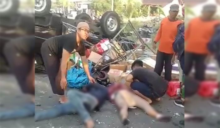 Terlibat Kecelakaan di Ringroad Ngawi, Pasutri dari Geneng Tewas