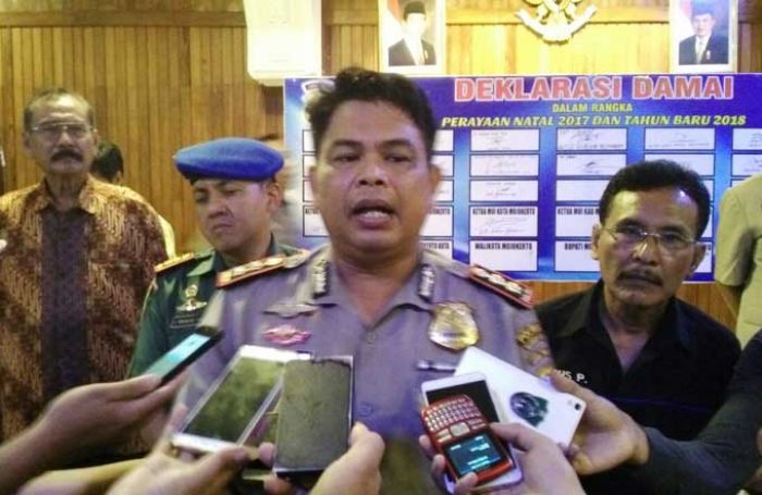 Pengamanan Natal dan Tahun Baru, Kapolres Mojokerto Kota Terapkan PAM Maksimal