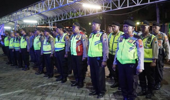 Polrestabes Surabaya Kerahkan Ratusan Personel untuk Amankan Nataru