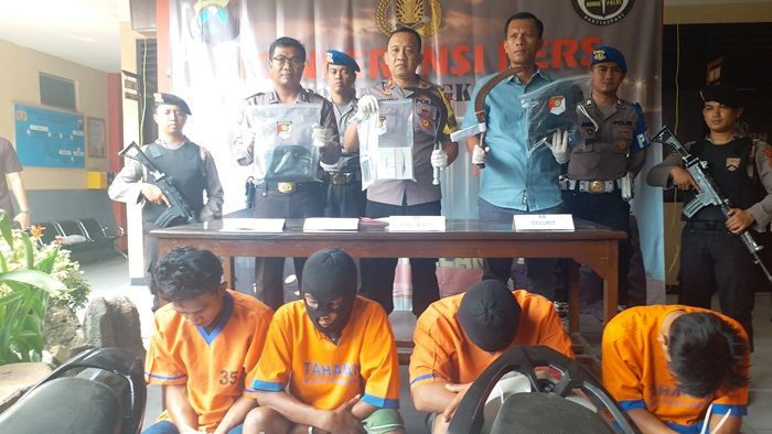 Polres Bangkalan Ringkus Komplotan Curas di Suramadu