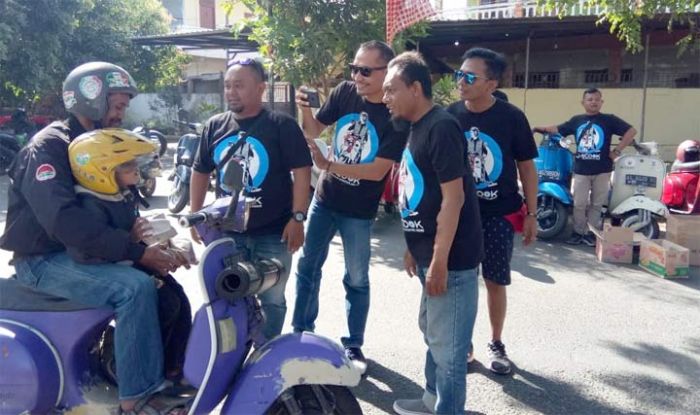 J-Scook Berbagi kepada Scooterist Nusantara di Kediri