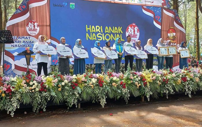 Juara 1 Lomba TPK Kota Batu, Desa Beji Jadi Pelopor Pencegahan Stunting