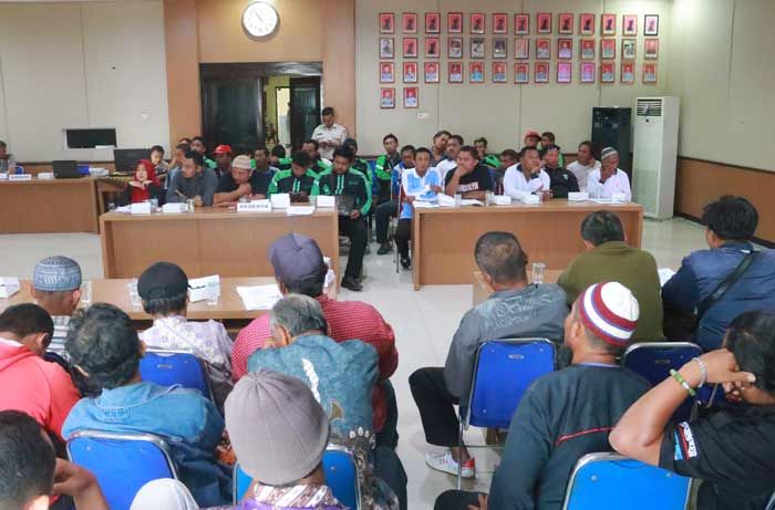 Begini Kesepakatan antara Bentor, Ojek, dan Ojek Online Usai Pertemuan di Polres Ngawi