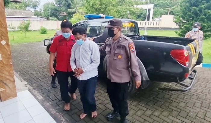 Curi Uang Rp 3,8 Juta di Laci Pom Bensin, Warga Surabaya Diamankan di Polsek Socah Bangkalan