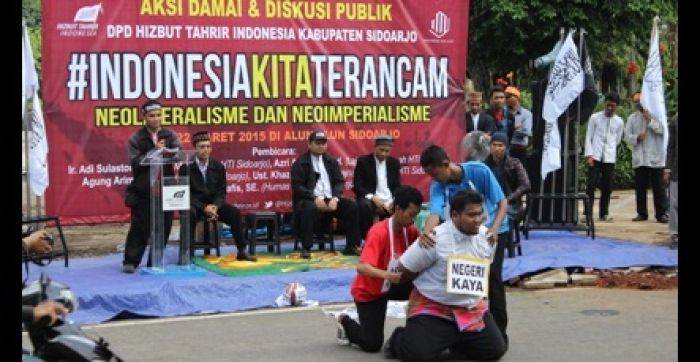 HTI Sidoarjo Kecam Kapitalis Asing Kuasai Indonesia