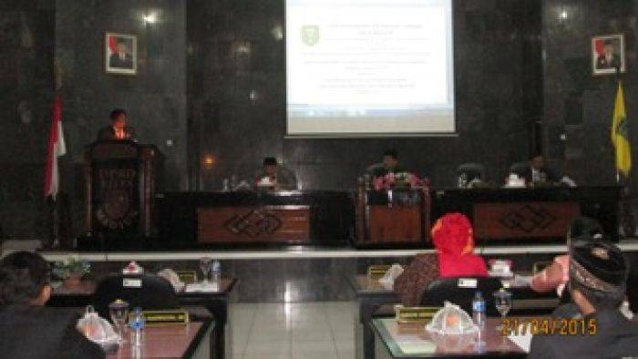 DPRD Kota Madiun Beri Rekomendasi LKPJ Walikota 2014