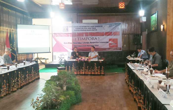 Tingkatkan Pengawasan Orang Asing, Kantor Imigrasi Blitar Bentuk Timpora