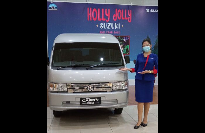 Suzuki Kenalkan 2 Varian Baru, New Carry Minibus dan New Carry Blind Van