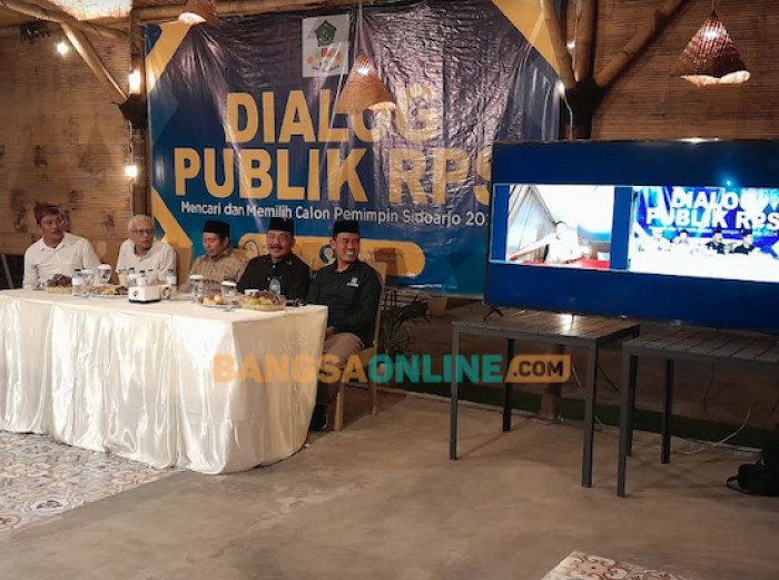 Dialog RPS Jilid V, Tiga Parpol Ungkap Kriteria Calon Pemimpin Sidoarjo 2024