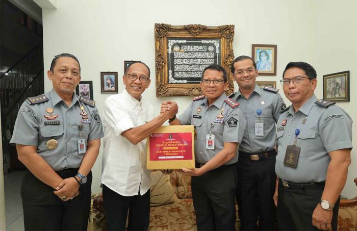 Kanwil Kemenkumham Jatim Gali Inspirasi dan Motivasi dari Para Sesepuh Pengayoman