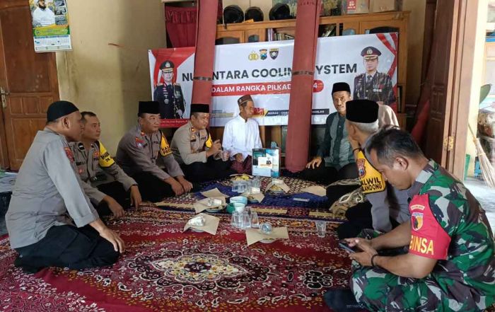 Polres Mojokerto Kota Sowan ke Tokoh Agama di Desa Jatirowo