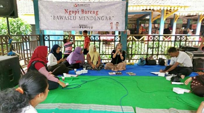Ngopi Bareng Bawaslu Kabupaten Pasuruan: Awasi Prosesnya, Laporkan Pelanggarannya