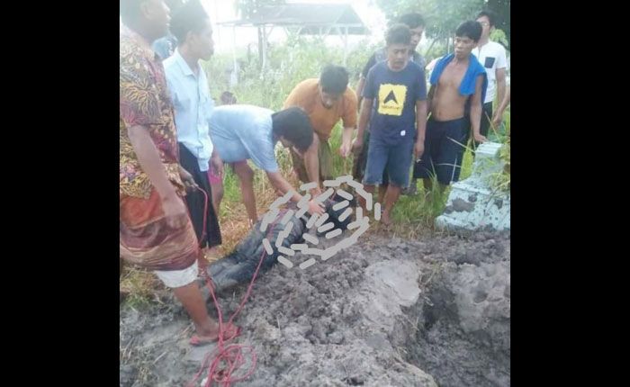 Nekat Bongkar Makam, Pemuda di Desa Konang Pamekasan Diamankan Warga