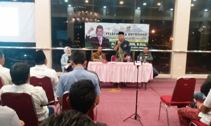 Lewat Pelatihan, Syafiuddin Ajak Pemuda Song Osong Lombhung Turut Memikirkan Pembangunan Bangkalan