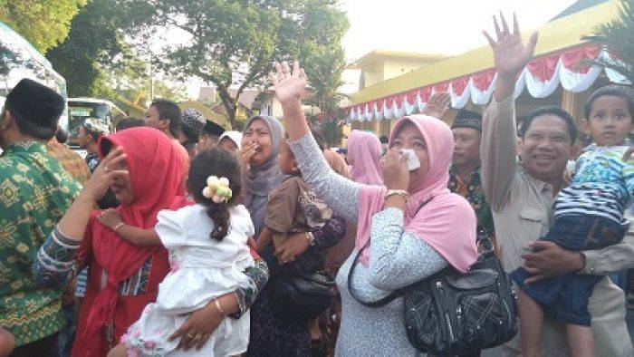 Jemaah Jombang Kloter 40 yang Sempat Tertunda karena Pesawat Rusak, Hari ini Berangkat