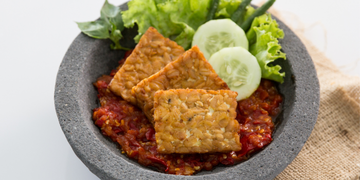 Resep Tempe Penyet Sambal Teri Kemangi