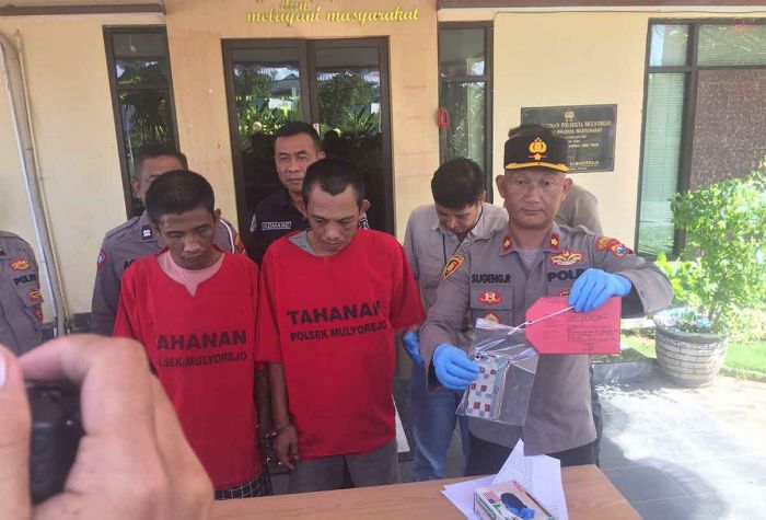 Polisi Tangkap 2 Penjambret Tas Wanita di Surabaya