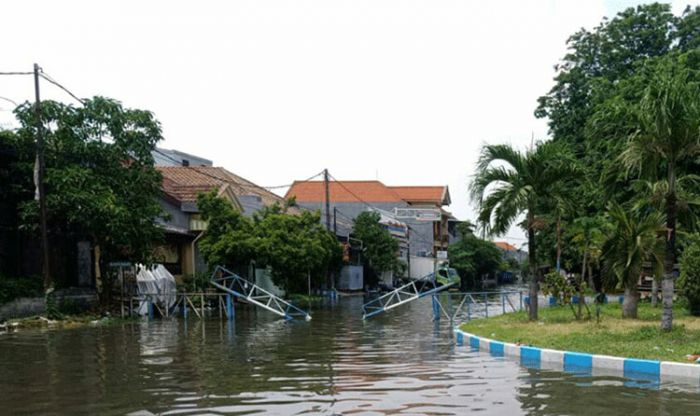 Diguyur ​Hujan Lebat, 2 Desa di Sidoarjo Terendam Banjir