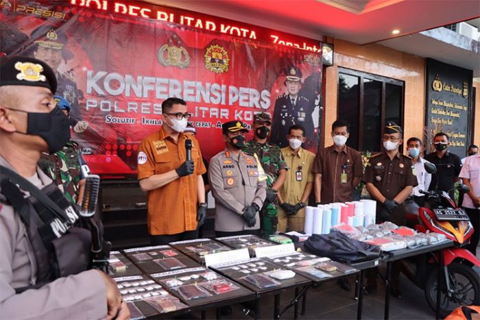 Berhasil Ungkap Kasus Narkoba Selama Ramadan, Anggota DPR RI Apresiasi Polres Blitar Kota