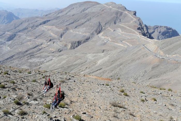 Zipline Terpanjang di Dunia telah Dibuka di UEA