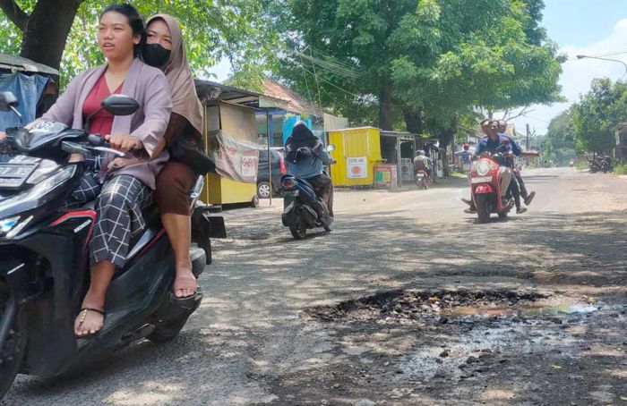 Sejumlah Ruas Jalan Kabupaten di Pasuruan yang Rusak Belum Dibenahi