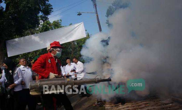 DBD Marak di Jombang, Bupati Pimpin Gerakan PSN
