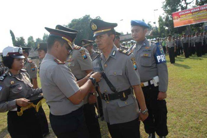 Lima Perwira Polres Jombang Diganti