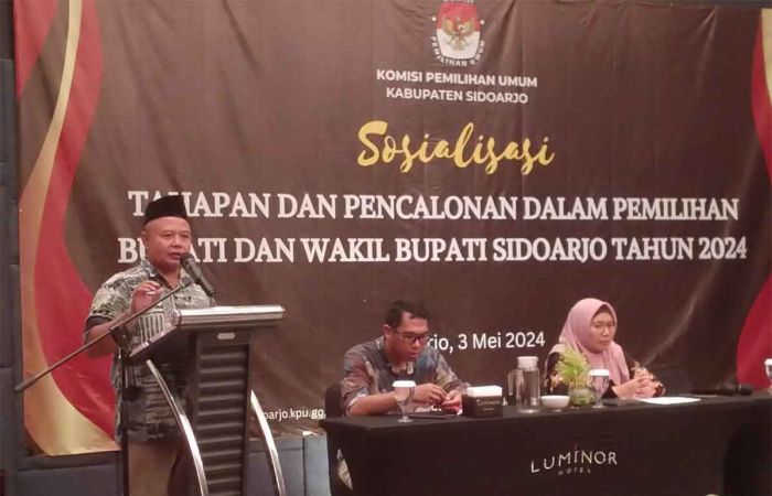 Pilkada 2024, KPU Sidoarjo Sosialisasikan Calon Perseorangan