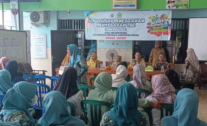 Begini Cara Pemdes Sekarkurung Gresik Antisipasi TBC