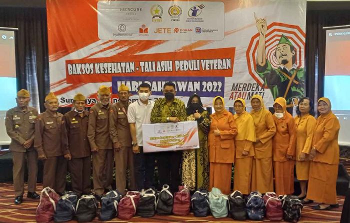 Momen Hari Pahlawan 2022, YBSI Gelar Baksos untuk Veteran di Surabaya