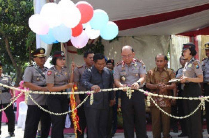 Lapangan Tembak Jagratara Polres Mojokerto Kota Diresmikan, Kapolda: Polisi Jangan Salah Tembak