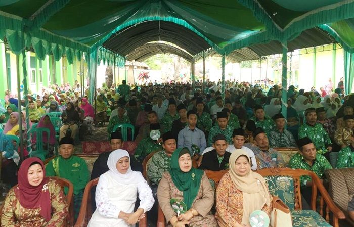 ​Perkuat Jawa Barat, Khofifah dan Kiai Asep Kampanye Jokowi di Indramayu