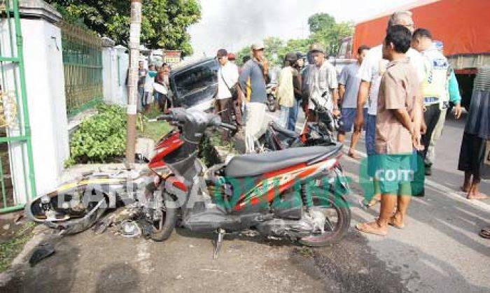 Kecelakaan Beruntun di Jalan Provinsi Jombang-Surabaya, Satu Korban Tewas