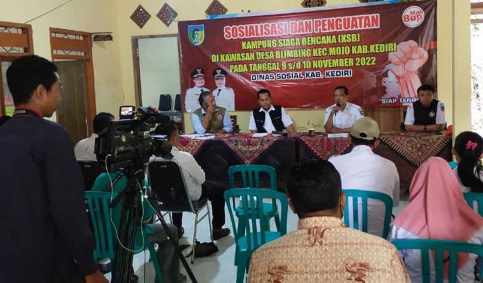 Dinsos Kabupaten Kediri Gelar Sosialisasi dan Penguatan KSB di Kecamatan Mojo
