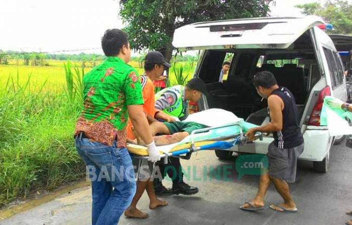 Kecelakaan di Desa Kedungjambe Tuban, Kakek Tewas Ditabrak Truk