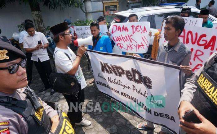 KNPD akan Laporkan Bupati Jombang ke Kemendes dan Seknas Presiden terkait Intimidasi Dana Desa